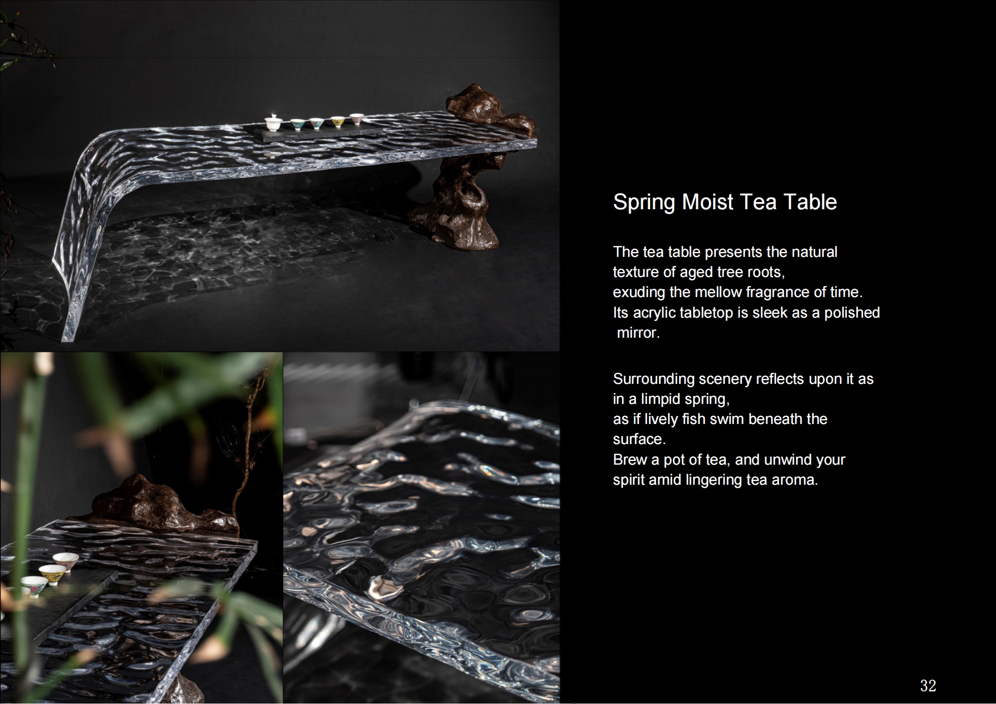 Spring Stream Tea Table